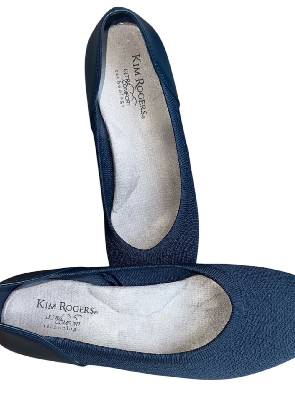 Kim Rogers Ultra Comfort Technology Navy Blue Maddie Shoes Size 9.5M